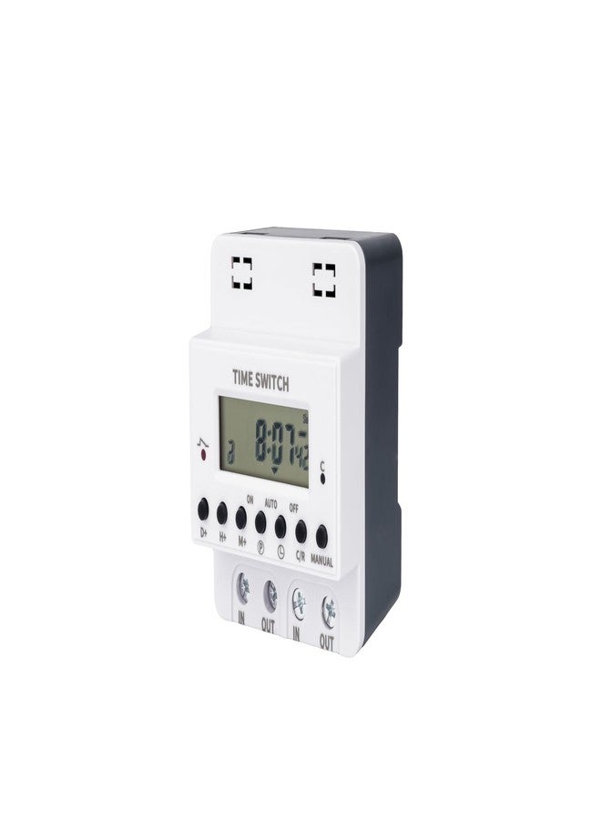 MAXWELL 60 Amp Digital Time Switch | Panel Mounted | Weekly Programmable Timer with 28 ON/OFF Settings | LCD Display - Image 2